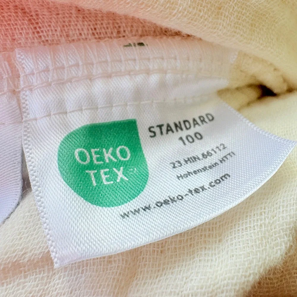 NWOT Quince Organic Cotton Airy Gauze Duvet Cover Set King/Cal King Creamy White